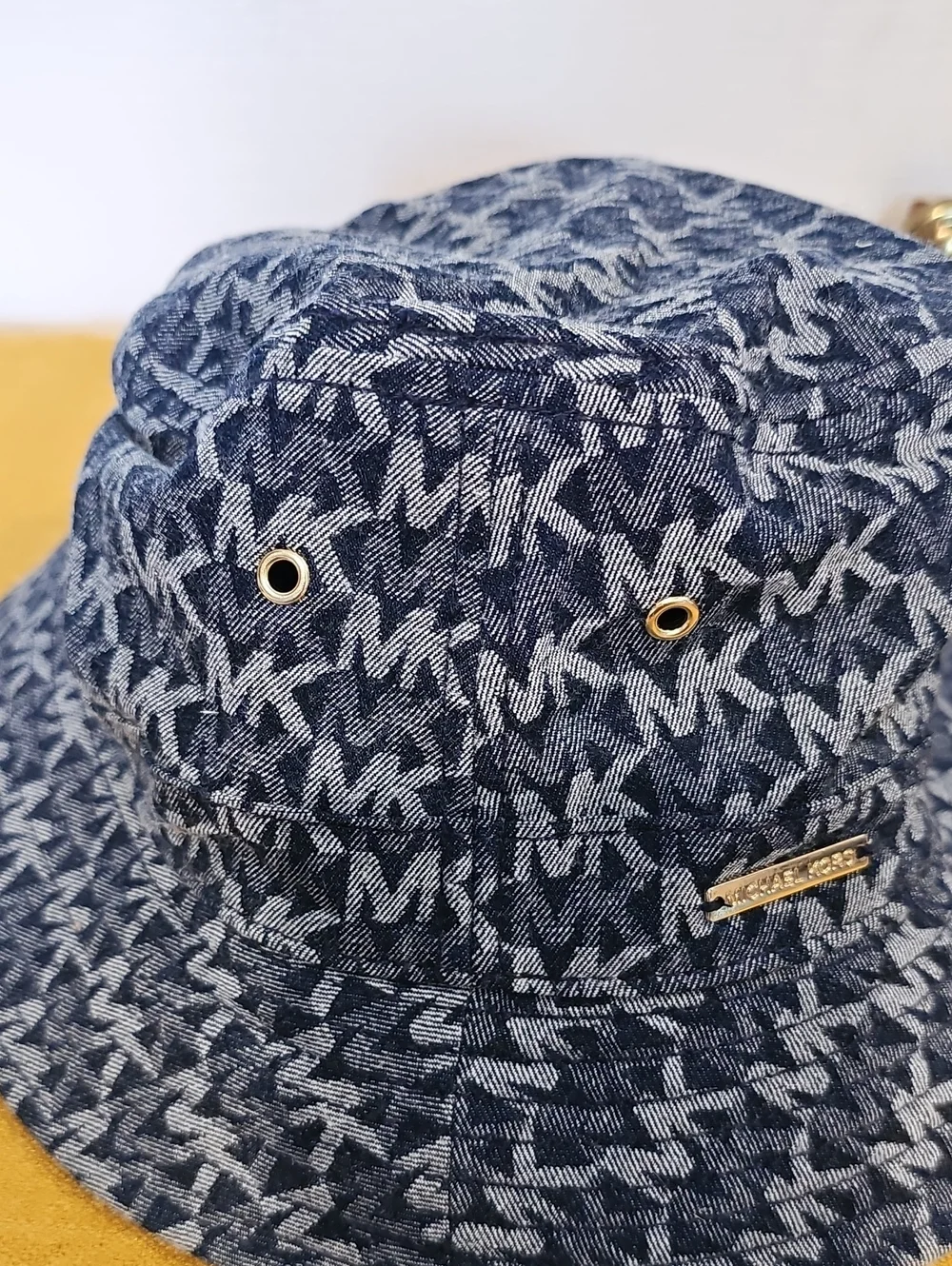 Michael Kors Indigo Rinse Bucket Hat MSRP $70